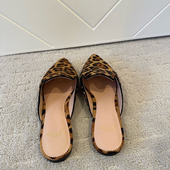 J Crew :: Cheetah Pointed Toe Slide - Picture 5 of 8